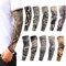 QSZHSL 10 Stück Tattoo Ärmel Set Gefälschte Sonnencreme Armlinge, Unisex Tattoo Ärmel Tattoo Armstrumpf Tatoo Armstrümpfe Gefälschte Temporäre Tattoos Arm für Karneval Fasching Party (10 Stück)