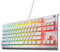 SteelSeries Apex 3 TKL White RGB Gaming Keyboard — Tenkeyless Compact Form Factor — 8-Zone RGB Illumination — Water and Dust Resistant — Whisper-Quiet Gaming Switch
