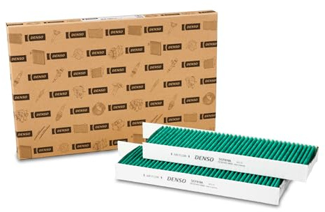 DENSO ClearAir+ Innenraumfilter (Teilenummer DCF819A) 5-lagige Filterung mit antibakteriellem Schutz, entfernt bis zu 99% aller Bakterien und Viren