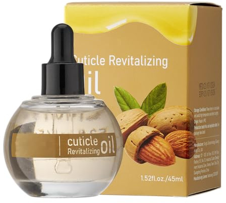 Cuticle Oil for Nails - Almond Cuticle Oil for Nail Repair - Nourishing & Moisturising Natural Ingredients Nail Oil Cuticle Contain Vitamin E - Strengthening Damaged Weak Nails for Daily Nail Care