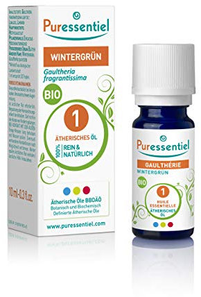 Puressentiel - Ätherisches Öl Wintergrün Bio 10 ml - BBDÄÖ - 100% rein und natürlich