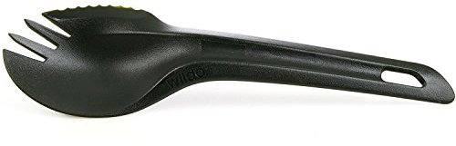 Wildo Proforce Equipment Olive, wiederverwendbarer Göffel aus Kunststoff, moderner Stil, tragbar, spülmaschinenfest, 1 Stück