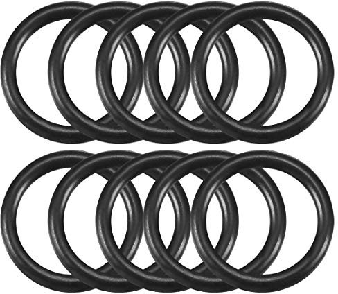 sourcing map 10St Metrische Nitrilkautschuk O-Ringe Dichtung 11mm AD 8mm ID 1,5mm Breite