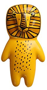 SagaSave 1PCS Cute Animal Knobs Door Knobs Decorative Cupboard Cabinet Handle Drawer Pull Handle for Home Office Kids(Lion)