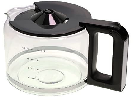 Verseuse en verre compatible avec / pièce de rechange pour machine à café filtre Krups SS-208882 KM760D Aroma Partner