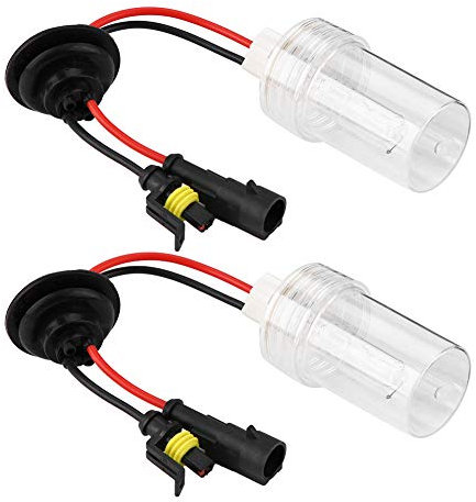 Faros Delanteros de Xenón, H1 6000K 100W 2PCS Bombillas de Repuesto para Faros Delanteros de Xenón de Alto Brillo para Faros de Xenón 2pcs H1 6000k Faros Delanteros de Xenón Luz de Xenón Brillante Lám