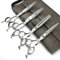 SHARONDS professionelle Friseurschere 6 Zoll Haarschneideschere 440C Salonschere Friseur Effilierschere Set 30-35% Ausdünnungsrate… (Vierteiliger Set)