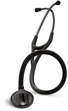 3M Littmann Stethoskop Master Cardiology mit Gratis Gravur und Penlight (Smoke Edition)