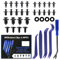 Fsaklaskdy 265 Pezzi Rivetti in Plastica per Auto, 6 Diverse Tipologie Clip per Rivestimenti Porta e Clip in Plastica per Paraurti Universali, Ricambi Auto, Clip Fissaggio Pannelli Auto