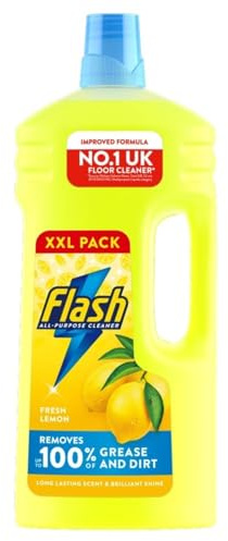 Flash Multipurpose Floor Liquid Cleaner Crisp Lemon 2L