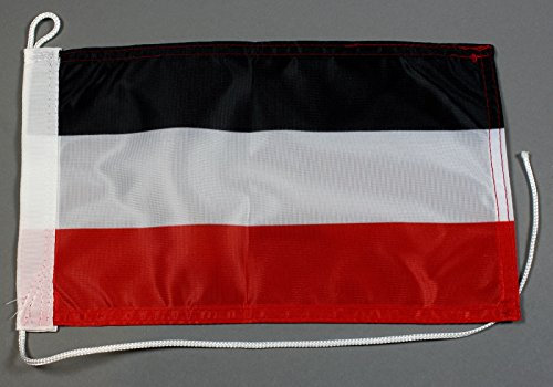 Bootsflagge Deutschland Kaiserreich 20 x 30 cm in Profiqualität Flagge Motorradflagge