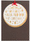 Hallmark Weihnachtskarte, englische AufschriftTo Mum and Dad 'With Love'- Medium