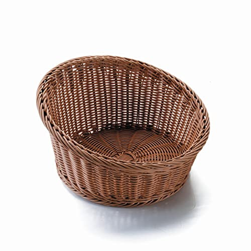 Lacor-Cestino per il pane rotondo maxi, 35 x 35 x 20 cm marrone