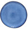 Bloomingville Teller Sandrine, blau, Keramik, 22 x 2,5 cm, Blå