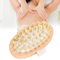 Spazzola per massaggio, cuoio capelluto, vasca da bagno con idromassaggio, massaggiatore in legno, spazzola per il corpo, muscoli, relax, palme, sauna, vasca idromassaggio, massaggio, scrubber