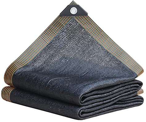Toldo Vela De Sombra, 90% Red De Sombra Negra, A Prueba De Viento Malla Sombreadora, Anti-UV Paño De Sombra,resistente Al Desgarro, Para Plantas, Invernadero, Patio, Jardín, 2x3m, 3x4m, 5x6m, Etc.