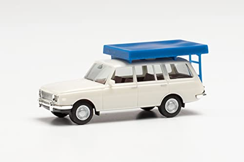 Herpa - Wartburg 353 `66 Tourist mit Dachzelt im Fahrzustand