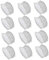 GREENADSCAPE Coppette Assorbilatte Monouso Per Allattamento Non Tessuto Anti-sversamento Per Madri Incinte