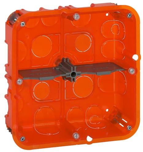Legrand Kabeleinführung, 2 x 2-Fach, Kunststoff, 154mm, 50mm, Orange