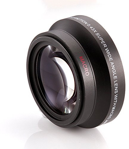 FOTGA 62mm 0.45x Weitwinkel + Macro Conversion Lens Fuer alle Kameras und Camcorder mit 62mm Groe?e Objektiv-Filtergewinde