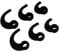 Far End Gear BudLoks Kopfhörer Sport Grips für in-Ear und Gehörgang in-Ear, schwarz
