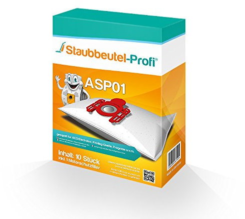 10 Staubsaugerbeutel ASP01 von Staubbeutel-Profi® kompatibel zu Swirl A 07, Swirl A07