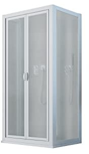 Box doccia 3 lati saloon 70x90x70 CM H 190 in Acrilico mod. Delta Trio