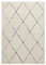 Wecon Home, Moderner Hochflor Teppich - Läufer im Berber Style für Wohnzimmer, Flur, Schlafzimmer Studio Two (80 x 150 cm, Creme beige)