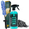 detailmate Felgenreinigungsset: Wizard of Gloss Nuke 750ml Felgenreiniger + Aurum ultraFlat Microfaser Felgenbürste Mikrofasertuch 320GSM