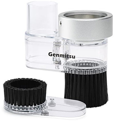 Genmitsu Zapata de polvo ABS para máquinas CNC con un motor de 52mm de diámetro, se ajusta a la mayoría de los motores de husillo de 300W-500W, transparente