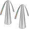 Flies Mosquitoes Repel Insect Fans, Fly Fans, Food Fly Fans, Fan for Indoor Outdoor Picnic, Insects Away From Food,AA Batteries Powered (NOT INCLUDED Batteries)(Silver - 2pcs)