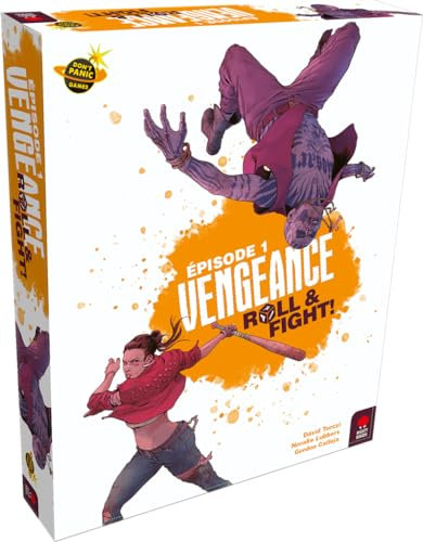 Don't Panic Games | Vengeance Roll'n'Fight: Episode 1 | Brettspiel | Ab 14 Jahren | 1 bis 4 Spieler | 30 Minuten