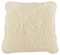 Kuhfelle Online & Nomad Lammfell Kissenbezug 50 x 50 cm Fellkissen aus echtem Island Lammfell in div Farben (Creme Weiß)