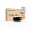 MUVELL Cafe Latte 12 pezzi da 290 ml | nero | pareti extra spesse con 0,8 cm per un calore ottimale | lavabile in lavastoviglie | set da 6 tazze da caffè con piattini – Set regalo | Italia