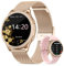 RifePhi 2025 Reloj Inteligente Mujer, 1,32 Smartwatch con Llamada Bluetooth/Ciclo Menstrual/Monitor de Sueño/IP67 Impermeable/Pedómetro/100+ Modos Deportivos, para Android iOS (Rosa Gold)