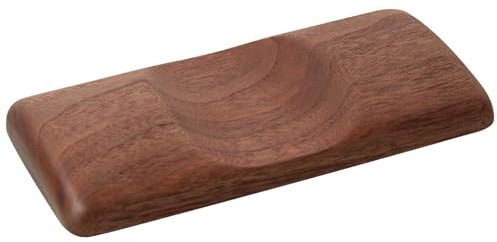Handgelenkstütze für Mauspad – Ergonomische Handgelenkstütze aus Holz für Maus | Handgelenkauflage für Tastatur, Mauspad, Handgelenkschutz für Computertastatur und Maus