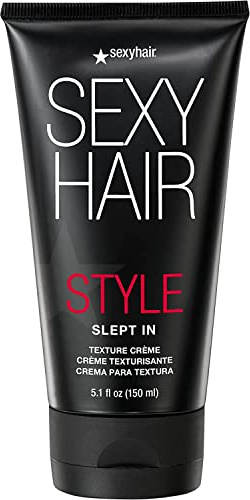 SexyHair Style Slept In Texture Cream, 5.1 Oz | Soft Texture and Control | Lightweight and Adds Shine | Washes Out Easily