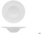 Saturnia 175014 - Plato Hondo Gourmet de Porcelana, Sombrero de Sacerdote, Color Blanco y Gris