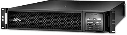 APC Smart-UPS SRT - SRT2200RMXLI - Unterbrechungsfreie Stromversorgung (USV) 2200VA - RM, (8) IEC C13, (2) IEC C19, Multifunktionelle LCD-Status- und Steuerkonsole