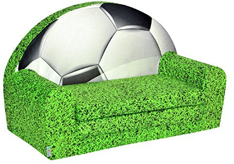 FORTISLINE – Kindersofa Mini ausklappbar 40x78x45cm - Kindersofa für Kinder 2in1 - Kindercouch ausklappbar - Schlafcouch aus Schaumstoff - Abnehmbarer Bezug - Viele Motive