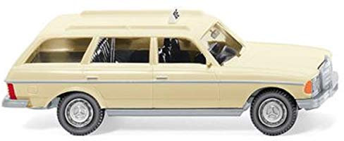 Wiking 014925 H0 Taxi - MB 250T (Nachtbuslinie) beige - Miniaturmodell Spur HO 1:87