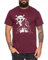 Ruffy Angry Gear Zoro One Manga T-Shirt 2 Luffy pour Homme Anime Piece, Größe2:XX-Large, Farbe2:Rouge