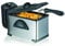 Mx Onda Freidora 2l MX-FR2126B Freidora 2 litros Desmontable, Freidora fácil Limpieza de Acero Inoxidable con Cesta freidora