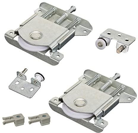 Adipn SGDE-2704-N25K Sliding Door Roller Guide, Load Capacity 20 kg, 2 Stück