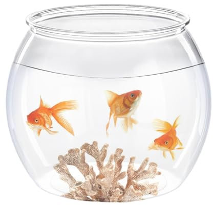 Fischgläser,fischschalenvase,Aquarium Für Kampffische,Kleines Rundes Fischaquarium Für Kampffische | Kleines Tisch Aquarium Für Wohnzimmer, Wohnung, Büros, Zuhause Für Goldfische, Betta-Fische