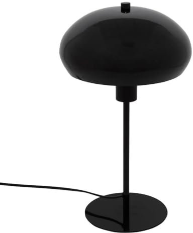 Atmosphera - Lampe champignon à poser savio noir h38cm