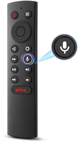 Télécommande vocale de remplacement pour lecteur multimédia et streaming NVIDIA Shield TV et NVIDIA Shield TV Pro, 2015 / 2017 / 2019, tous les modèles