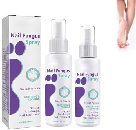 Fungus Spray 100 ml spray per la riparazione delle unghie, trattamento fungino per unghie dei piedi extra forte, trattamento anti fungine (2)
