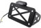Retro Styles Motorcycle Registration Side License Plate Frame Stand Racks Bracket With Easy Mounting Resistant Motorcycle Enthusiast Gear