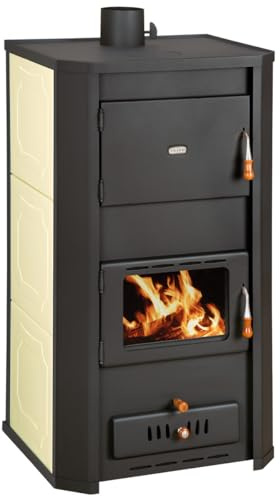 Prity WD W29 Wood Boiler Stove 29kW Water Jacket Extra Large Central Heating CE Certified Wide Wood Burner